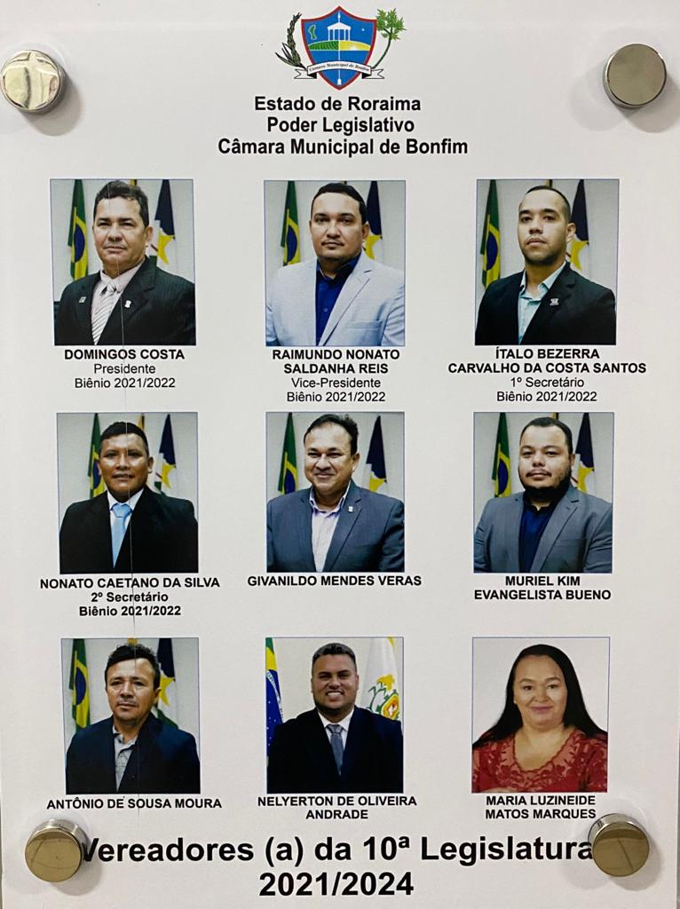 VEREADORES DE BONFIM - RR